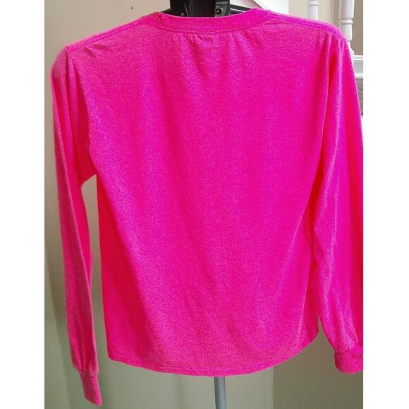 Goats on the Roof - The Goat Coaster Long Sleeve Pink T-shirt Women's Large - Picture 4 of 7